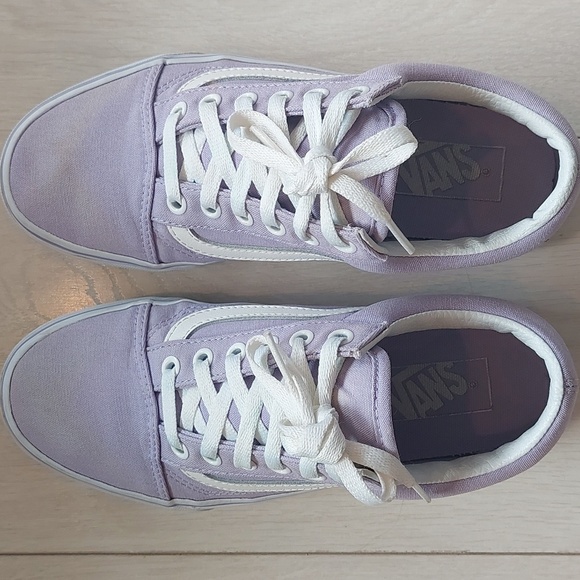 Lilac Purple Old Skool Vans US M6/W7.5 EUC - Picture 6 of 12